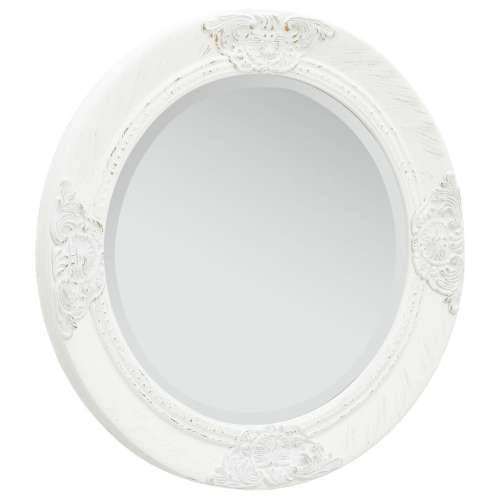 Zidno ogledalo u baroknom stilu 50 cm bijelo Cijena