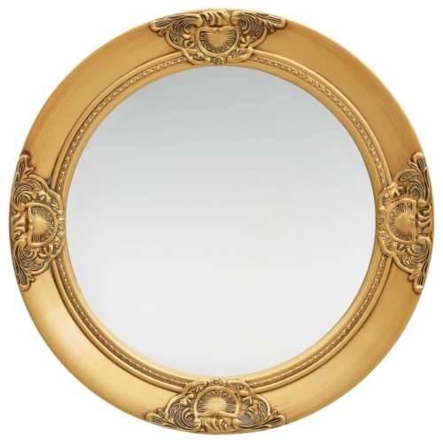 Zidno ogledalo u baroknom stilu 50 cm zlatno Cijena