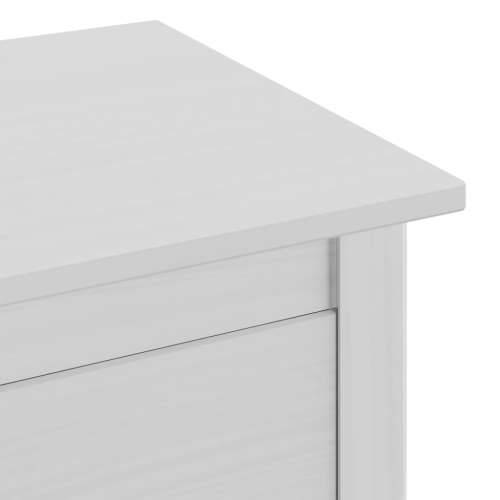Noćni ormarići Hill 2 kom 46 x 35 x 49,5 cm od masivne borovine - Bijela 2 Cijena