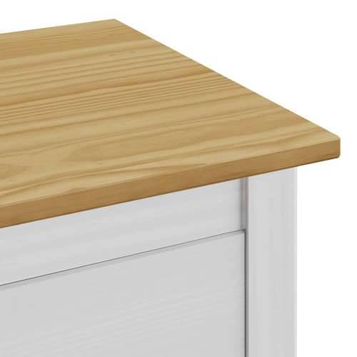 Noćni ormarići Hill 2 kom 46 x 35 x 49,5 cm od masivne borovine - Bijela i smeđa 2 Cijena