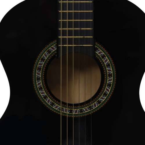 Klasična gitara za početnike i djecu crna 1/2 34” Cijena