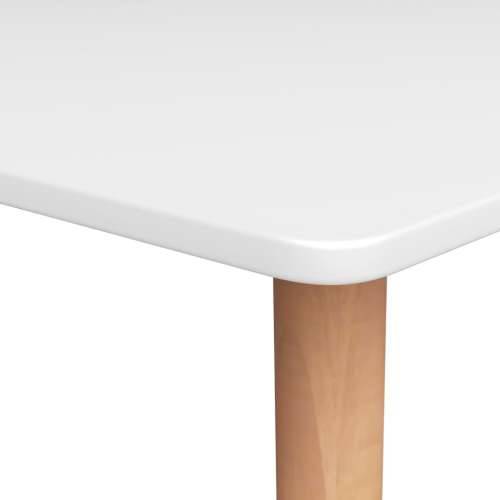 Barski stol bijeli 120 x 60 x 105 cm Bijela 1 Cijena