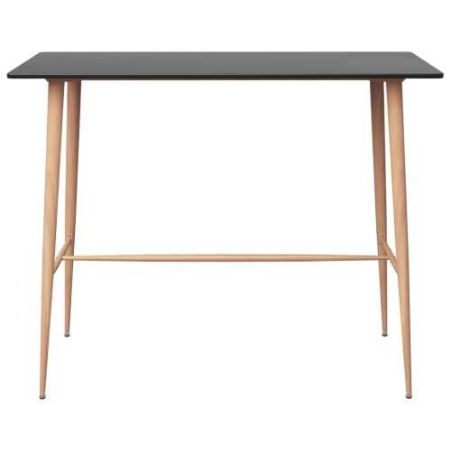 Barski stol crni 120 x 60 x 105 cm - Crna 1 Cijena