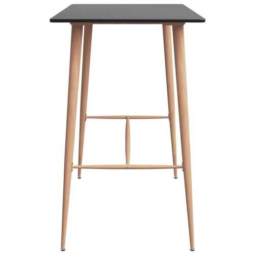 Barski stol crni 120 x 60 x 105 cm - Crna 1 Cijena