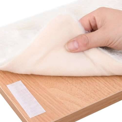 Penjalica za mačke - Kuća za mačke - Grebalica s prostirkom za grebanje od sisala 104 cm - Bijela Cijena