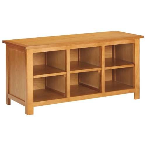 Stalak za cipele 90 x 37 x 45 cm od masivne hrastovine - 1 90 cm Cijena