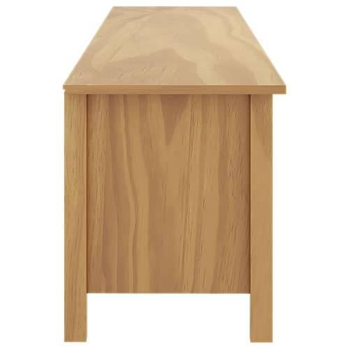 TV ormarić Hill boja meda 158 x 40 x 47 cm od masivne borovine - Smeđa 1 Cijena