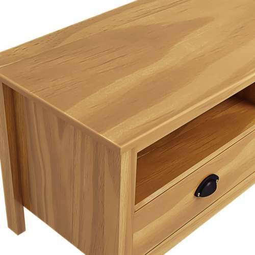 TV ormarić Hill boja meda 158 x 40 x 47 cm od masivne borovine - Smeđa 1 Cijena