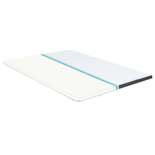 Krevet od tkanine s oprugama tamnosivi 140 x 200 cm - 140 x 200 cm Uzglavlje s kvadratima + baza za krevet 35,5 cm Cijena
