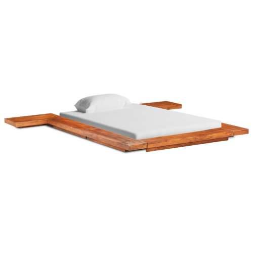 Okvir za japanski futon-krevet od bagremovog drva 100 x 200 cm Cijena