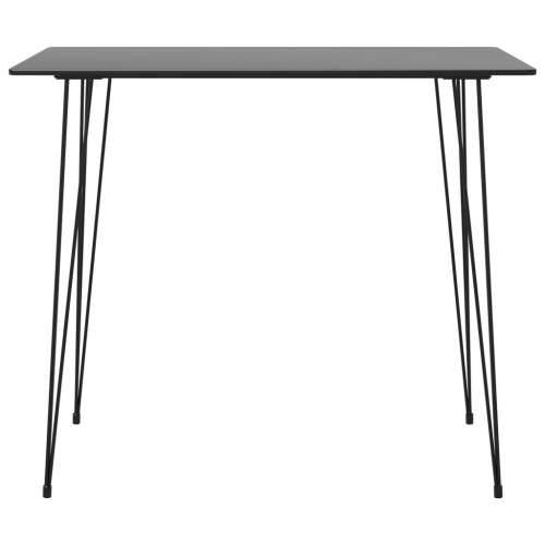 Barski stol crni 120 x 60 x 105 cm Crna 1 Cijena