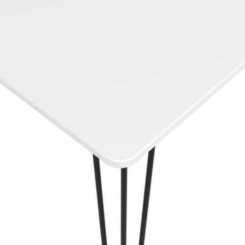 Barski stol bijeli 120 x 60 x 105 cm - Bijela 1 Cijena