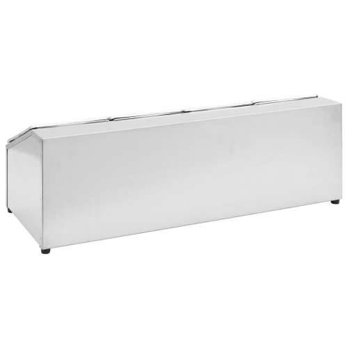Držač Gastronorm za 4 posude GN 1/6 od nehrđajućeg čelika  - 22.5 x 66 x 21.5 cm Cijena
