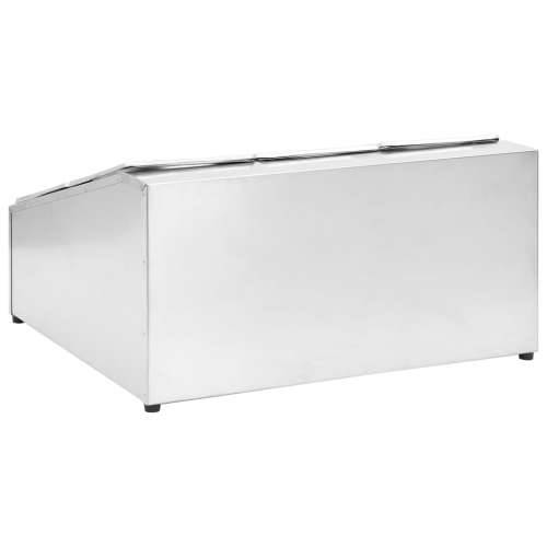 Držač Gastronorm za 6 posuda GN 1/6 od nehrđajućeg čelika - 40 x 50.3 x 25 cm Cijena