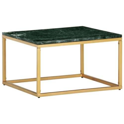 Stolić za kavu zeleni 60x60x35 cm pravi kamen mramorne teksture - Zelena 60 x 60 x 35 cm 1 Cijena