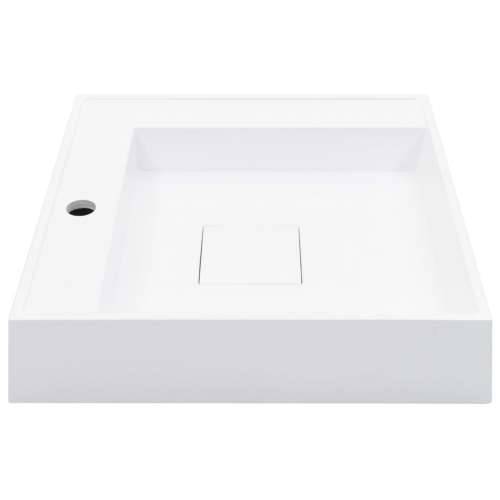 Lavabo - Umivaonik od lijevanih minerala/mramora 50 x 50 x 12,3 bijeli - 50 x 50 x 12.3 cm Cijena