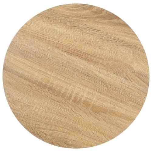 Bistro stol svjetlosmeđi 40 cm MDF - svijetlo smeđa i crna 40 x 75 cm 1 Cijena