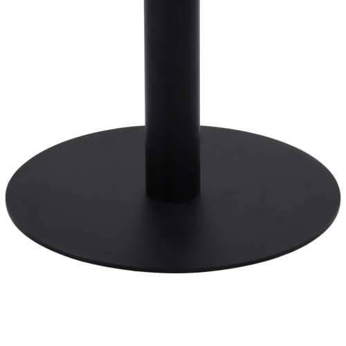 Bistro stol svjetlosmeđi 80 cm MDF - svijetlo smeđa i crna 80 x 75 cm 1 Cijena