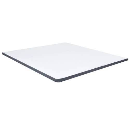Krevet od tkanine s oprugama tamnosivi 180 x 200 cm - 180 x 200 cm Uzglavlje s kvadratima + baza za krevet 24,5 cm Cijena