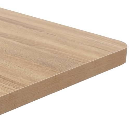 Bistro stol svjetlosmeđi 50 x 50 cm MDF - svijetlo smeđa i bijela 50 x 50 x 75 cm 1 Cijena