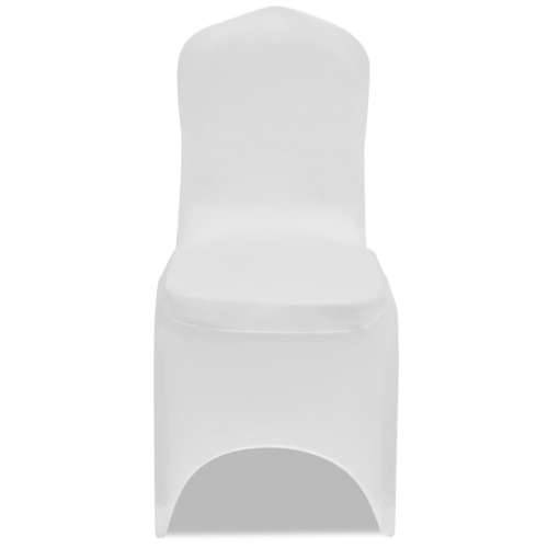 Navlake za stolice rastezljive bijele 18 kom Cijena