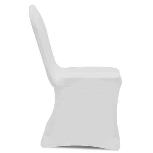 Navlake za stolice rastezljive bijele 18 kom Cijena