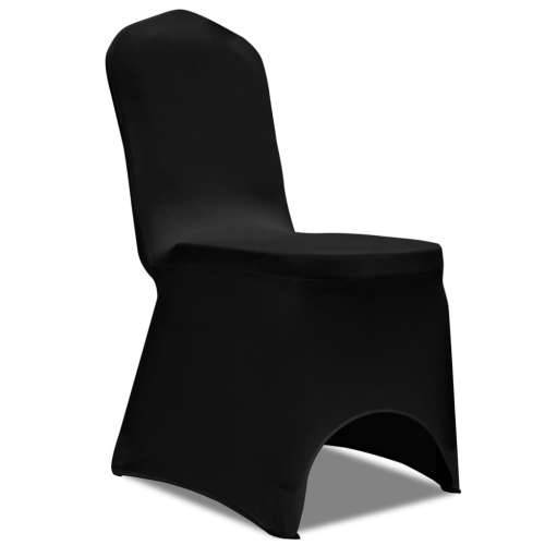Navlake za stolice rastezljive crne 24 kom Cijena