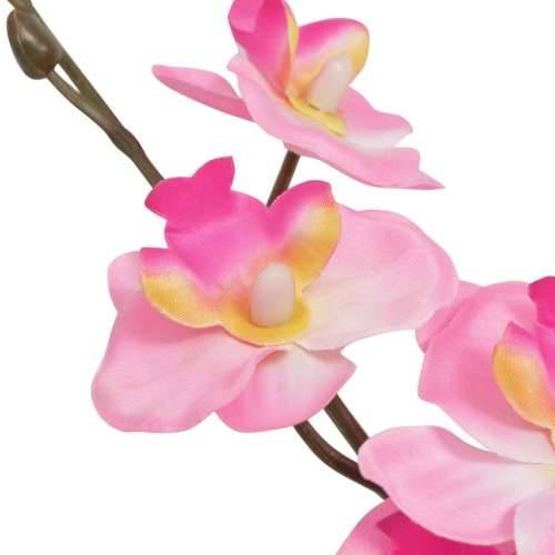 Umjetna orhideja s posudom 30 cm ružičasta Cijena