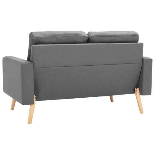 3-dijelni set sofa od tkanine svjetlosivi Cijena