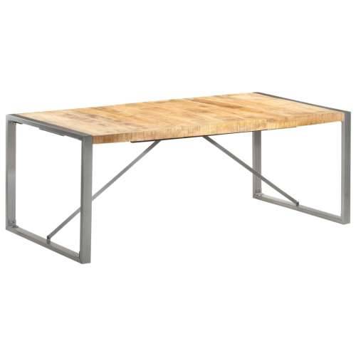 Blagovaonski stol 200x100x75 cm od masivnog grubog drva manga Cijena