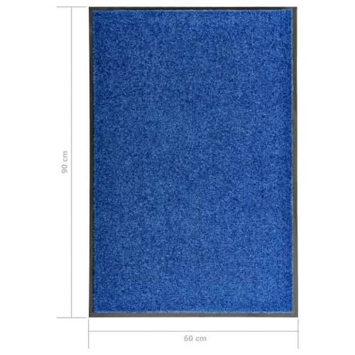 Otirač perivi plavi 60 x 90 cm Cijena