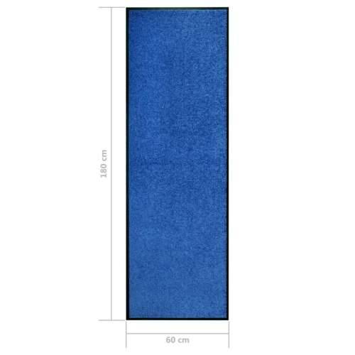 Otirač perivi plavi 60 x 180 cm Cijena