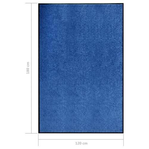 Otirač perivi plavi 120 x 180 cm Cijena