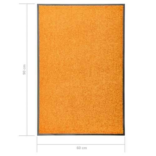 Otirač perivi narančasti 60 x 90 cm Cijena
