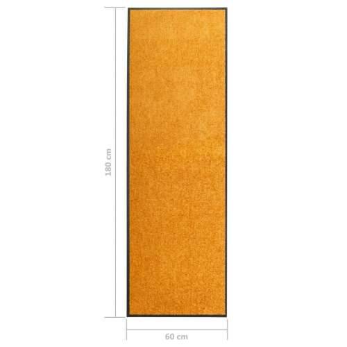 Otirač perivi narančasti 60 x 180 cm Cijena