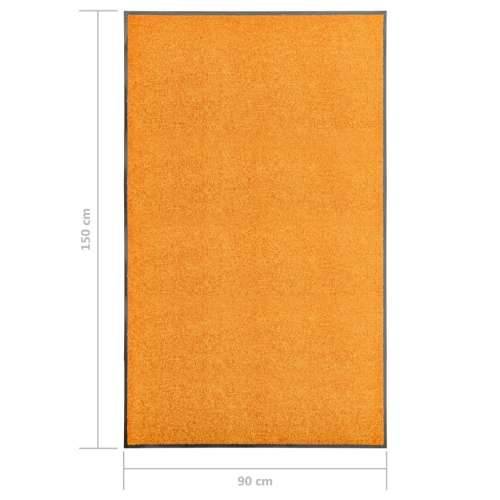 Otirač perivi narančasti 90 x 150 cm Cijena