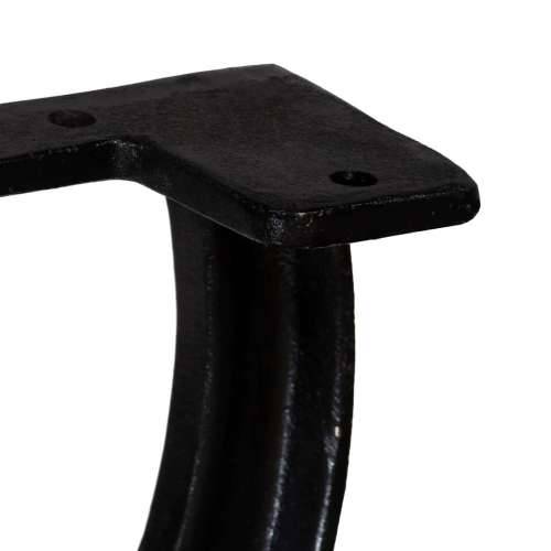 Noge za klupu 2 kom u obliku slova X od lijevanog željeza - 2 x-okvir Sofa Cijena