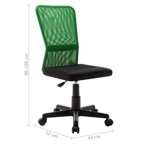 Radna stolica - Uredska stolica crno-zelena 44x52x100 cm od mrežaste tkanine - Crna i zelena 1 Cijena