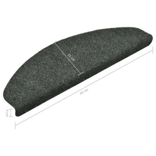 Ljepljivi tepisi za stepenice 15 kom zeleni 65 x 21 x 4 cm - Zelena 65 x 21 x 4 cm 15 Cijena