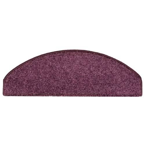 Tepisi za stepenice 15 kom tamnoljubičasti 65 x 21 x 4 cm - tamnoljubičasta 65 x 21 x 4 cm 15 Cijena