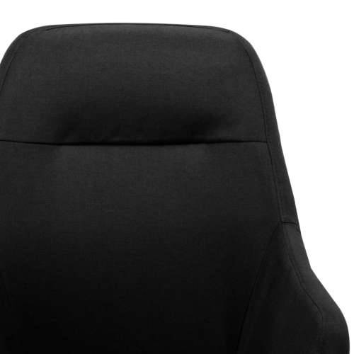 Stolica za ljuljanje od tkanine crna Cijena