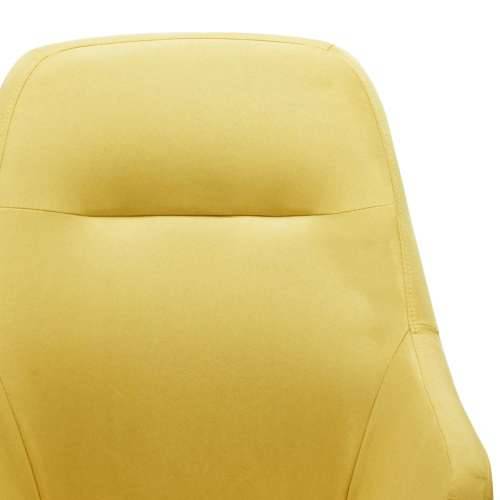 Stolica za ljuljanje od tkanine boja senfa Cijena