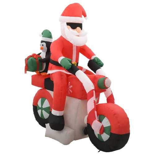 Djed Mraz na napuhavanje na motociklu LED IP44 160 cm Cijena