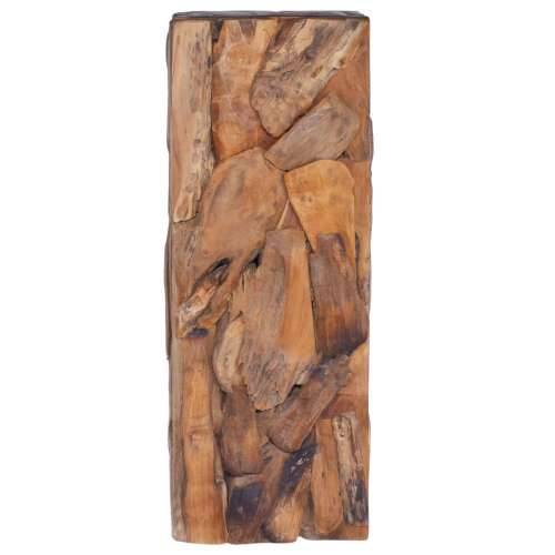 Bočni stolić 30 x 30 x 80 cm od masivne tikovine Cijena