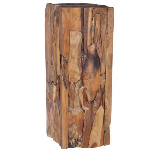 Bočni stolić 30 x 30 x 80 cm od masivne tikovine Cijena