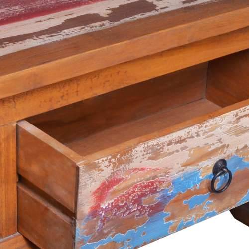 TV ormarić 110 x 35 x 40 cm od obnovljene tikovine Šareni 1 Cijena