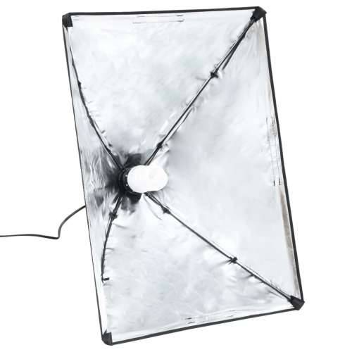Komplet fotografske opreme sa svjetlima softbox i pozadinom - Crna 500 x 300 cm 1 Cijena
