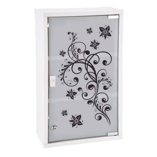 HI ormarić za lijekove 30 x 15 x 50 cm od nehrđajućeg čelika - Crna 1 Cijena
