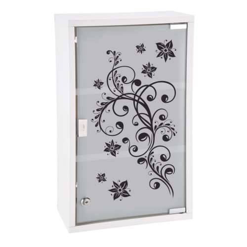 HI ormarić za lijekove 30 x 15 x 50 cm od nehrđajućeg čelika - Crna 1 Cijena