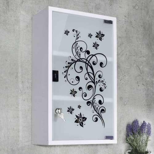 HI ormarić za lijekove 30 x 15 x 50 cm od nehrđajućeg čelika - Crna 1 Cijena